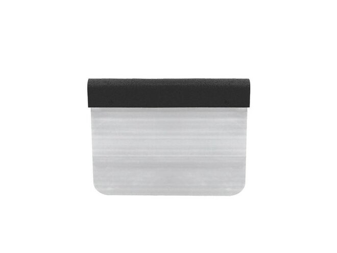 Teigstecher flexible Edelstahlklinge, Plastikgriff - 12x11cm